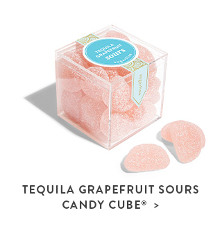 Tequila Grapefruit Sours Candy Cube