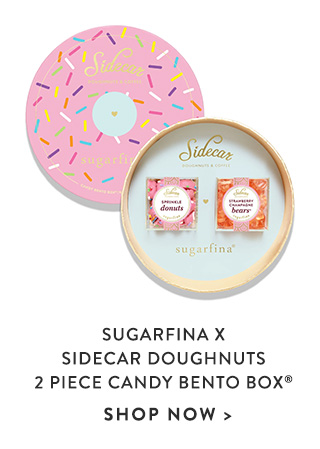 Sugarfina X Sidecar Doughnut 2 Piece Candy Bento Box