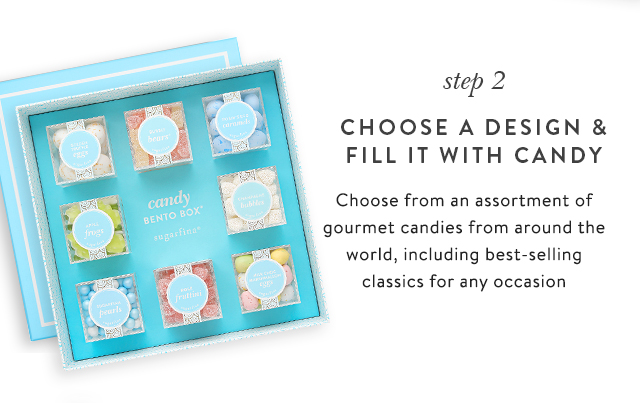 Step 2: Choose A Design & Fill It With Candy