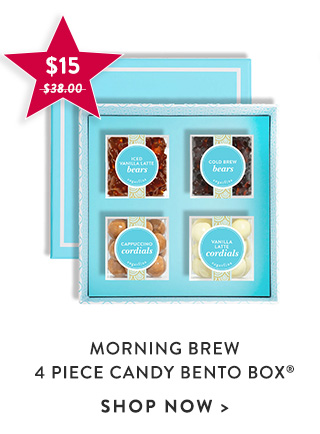 Morning Brew 4 Piece Candy Bento Box