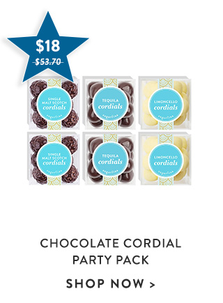 Chocolate Cordial Party Pack