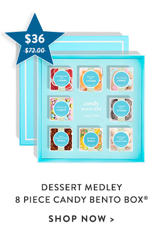 Dessert Medley 8 Piece Candy Bento Box