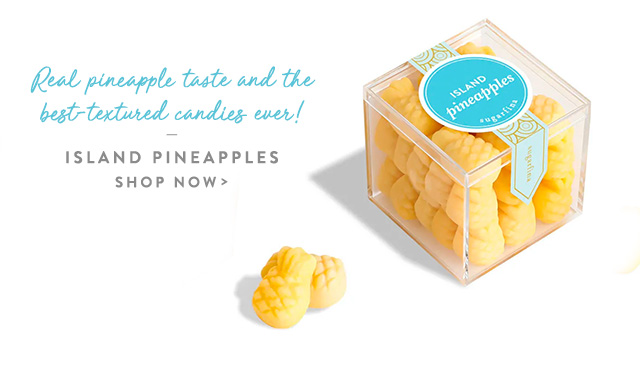 Island Pineapples Candy Cube