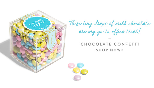 Chocolate Confetti Candy Cube