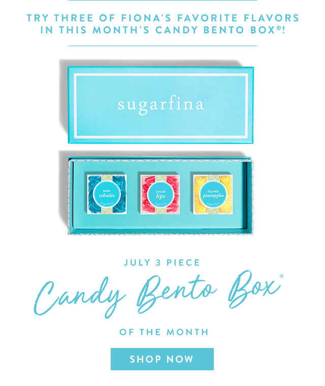 July 3 Piece Candy Bento Box of the Month