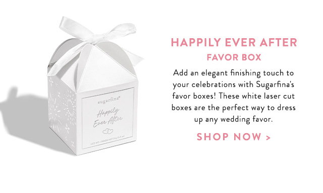 Happily Ever After Single Cube Favor Box