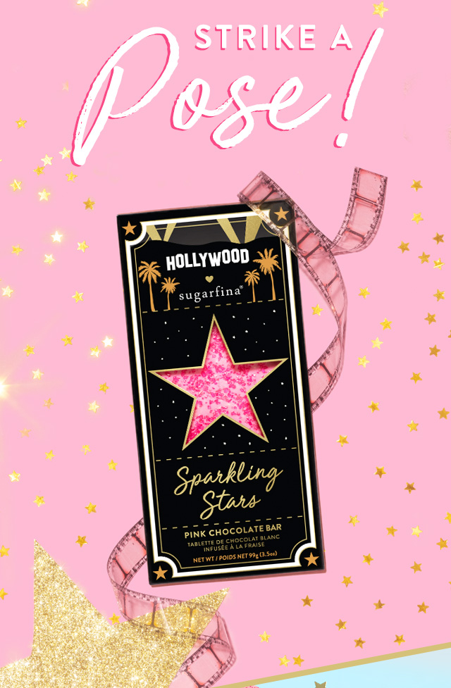 Shop The Hollywood X Sugarfina Sparkling Stars Chocolate Bar