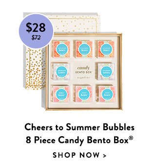 Shop The Cheers to Summer Bubbles 8 Piece Candy Bento Box