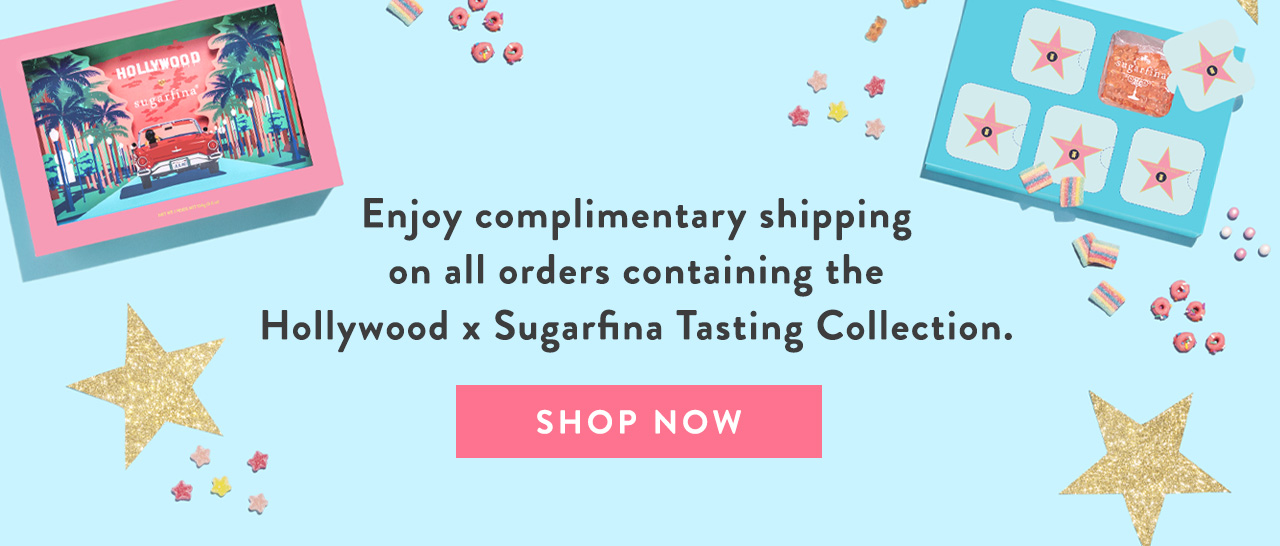 Free Shipping on Orders with the Hollywood Tasting Collection!