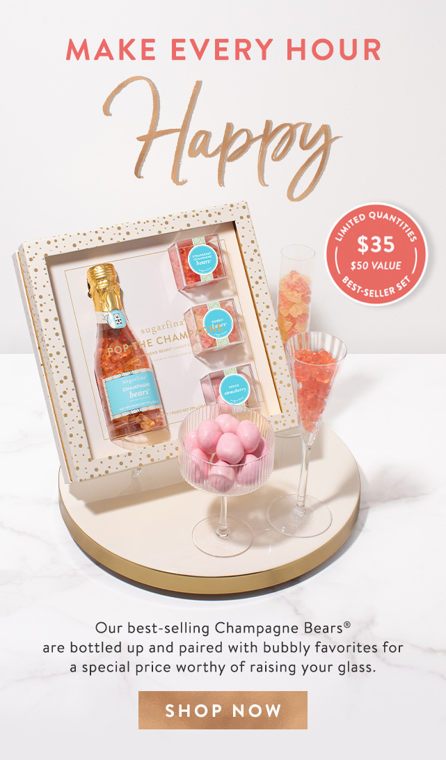 Pop The Champagne Gift Set