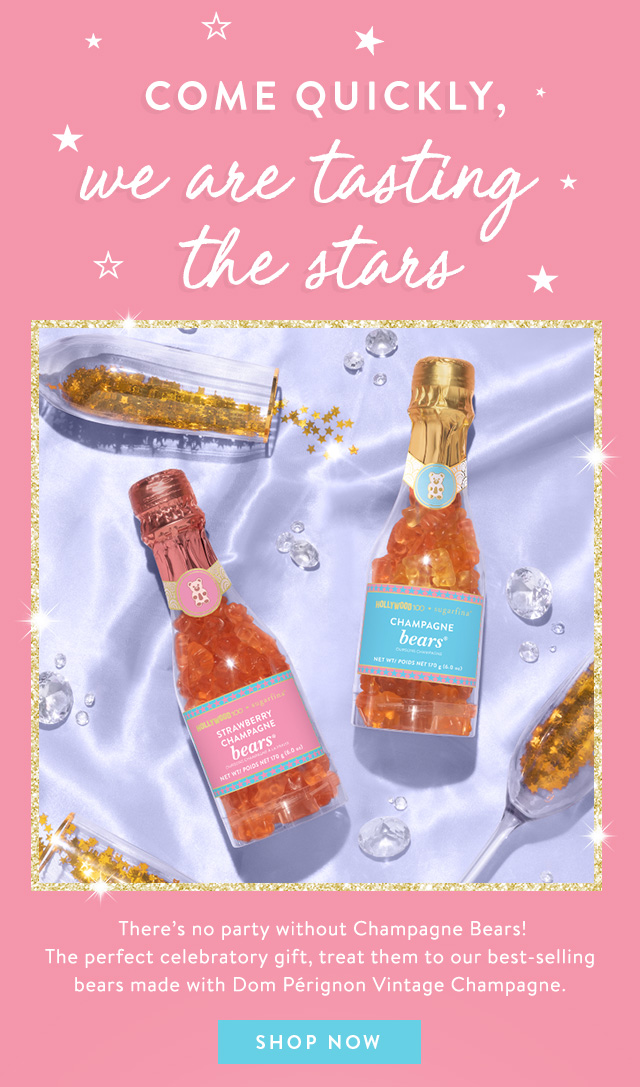 Hollywood X Sugarfina Champagne Bottles