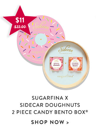 Sugarfina x Sidecar Doughnuts 2 Piece Candy Bento Box
