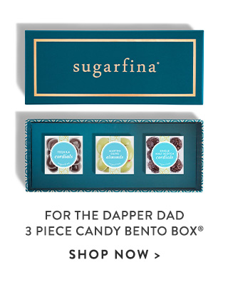For The Dapper Dad 3 Piece Candy Bento Box