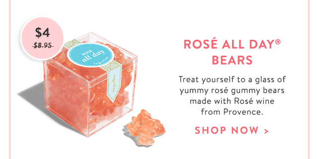 Rosé All Day Bears Small Candy Cube