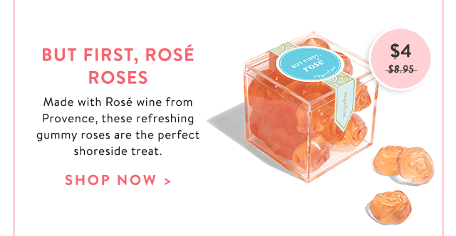 But First, Rosé Roses Small Candy Cube