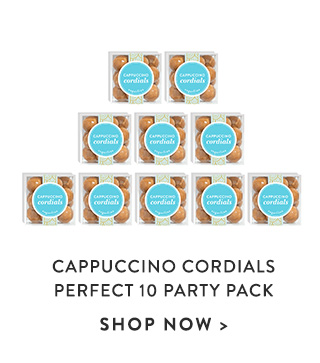 Shop Cappuccino Cordials Perfect 10 Party Pack