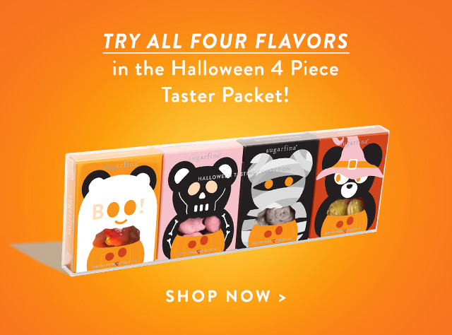 Shop Halloween 4 Piece Taster Packet