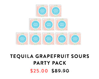 Tequila Grapefruit Sours Party Pack