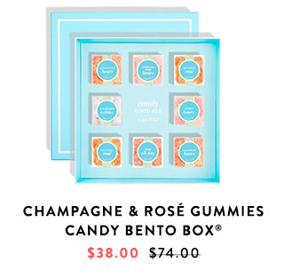 Champagne & Rosé Gummies Candy Bento Box