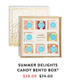 Summer Delights Candy Bento Box