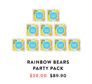 Rainbow Bears Party Pack