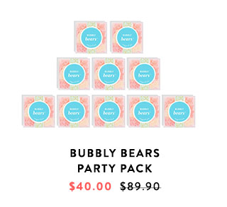 Bubbly Bears Party Pack