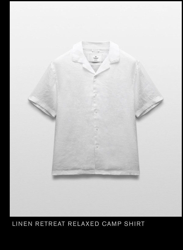 Linen Retreat Relaxed Camp Shirt