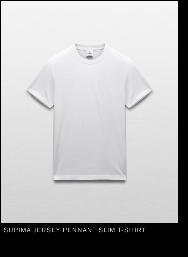 Supima Jersey Pennant Slim T-Shirt