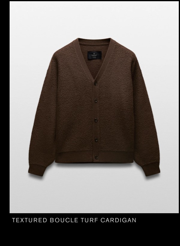 Textured Boucle Turf Cardigan