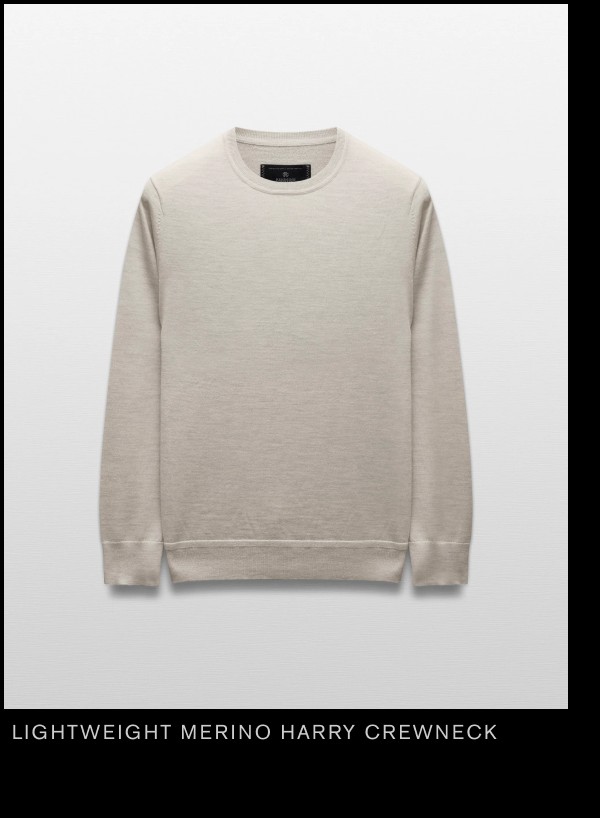 Lightweight Merino Harry Crewneck