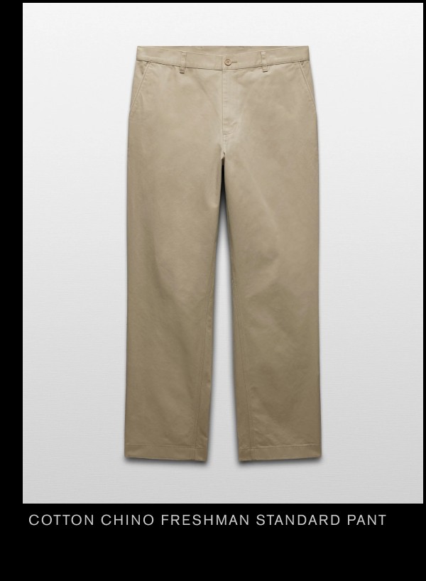 Cotton Chino Freshman Standard Pant