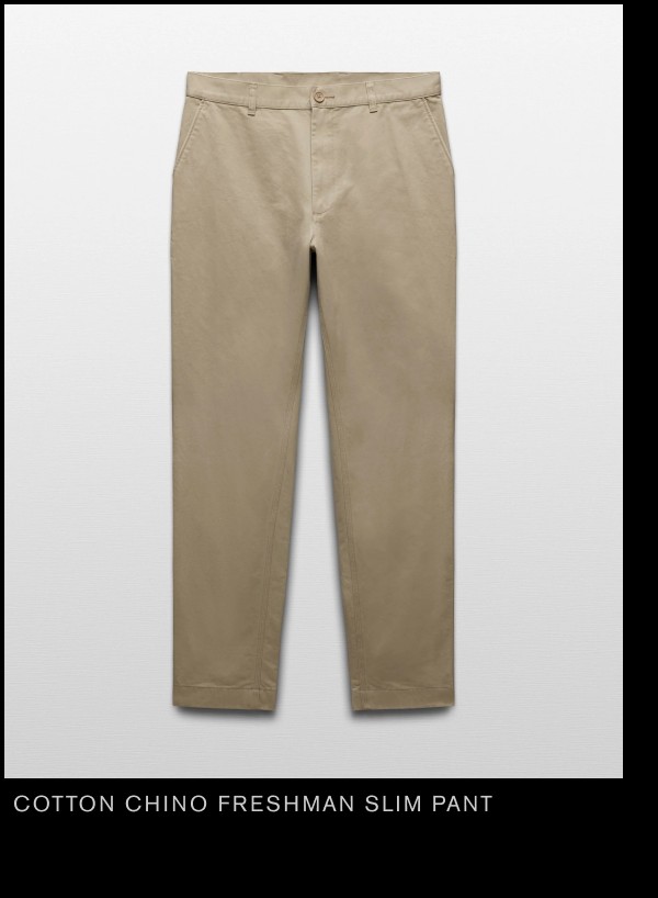 Cotton Chino Freshman Slim Pant