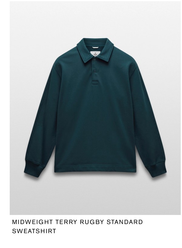 Midweight Terry Rugby Standard Sweatshirt