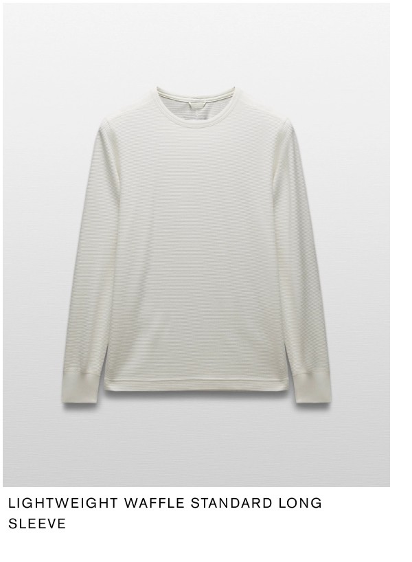 Lightweight Waffle Standard Long Sleeve