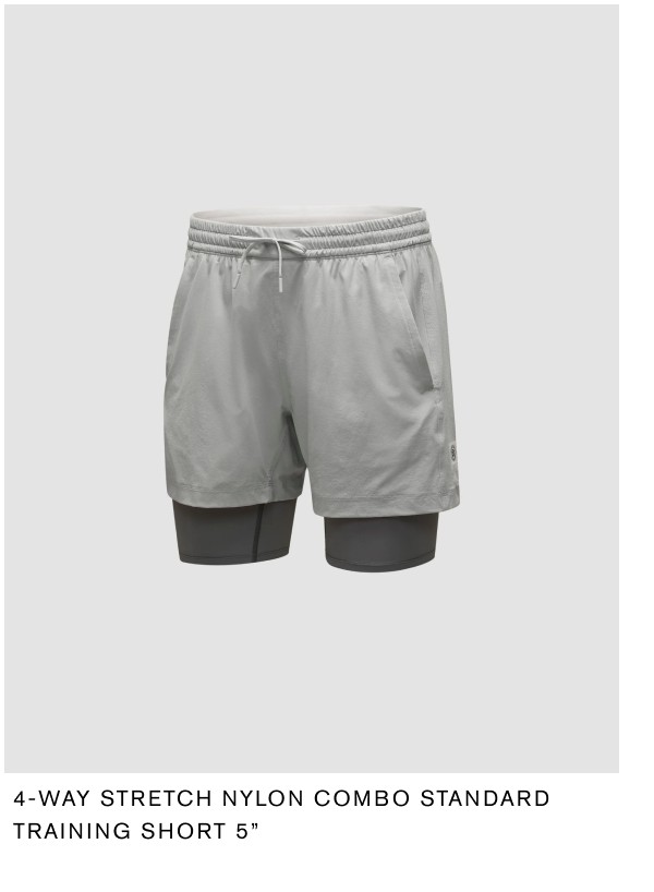 4-Way Stretch Nylon Combo Standard Training Short 5”