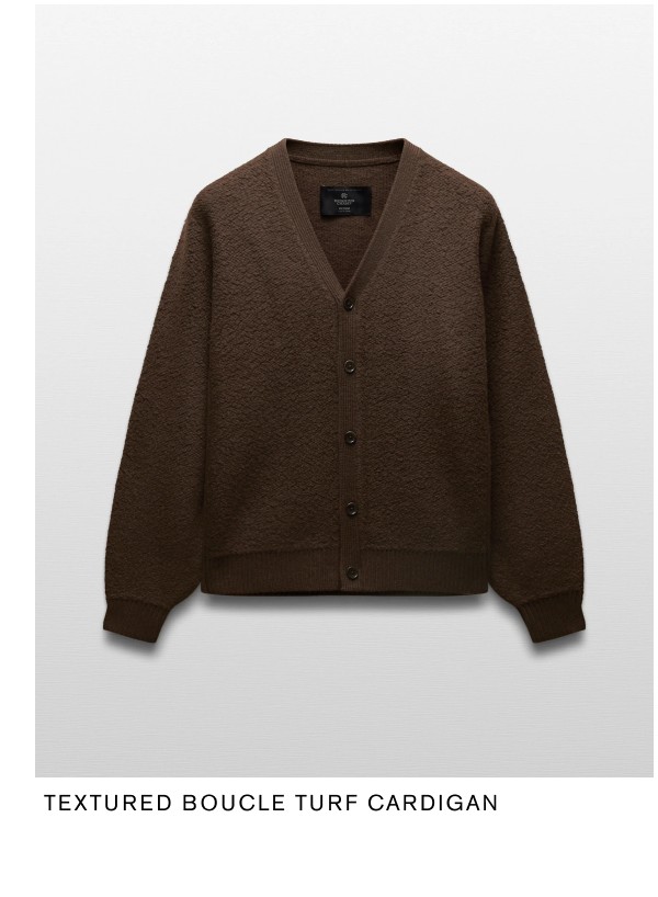 Textured Boucle Turf Cardigan