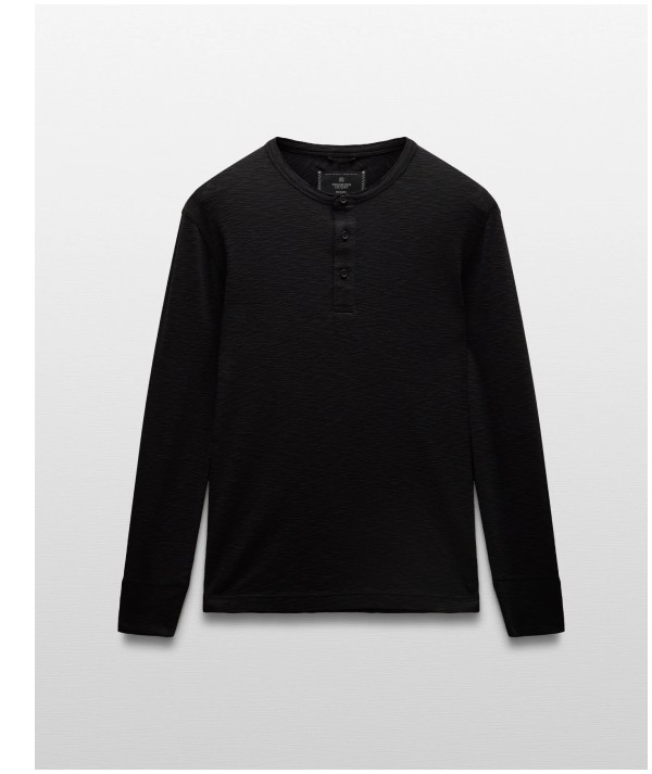 1X1 Slub Slim Henley