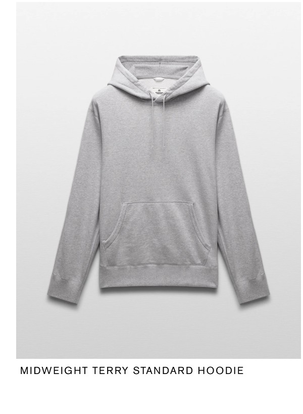 Midweight Terry Standard Hoodie