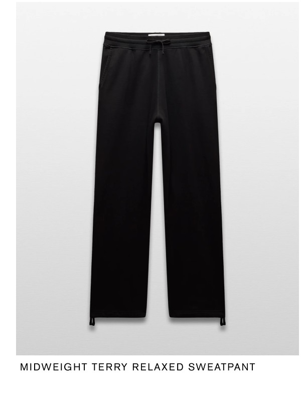 Midweight Terry Relaxed Sweatpant