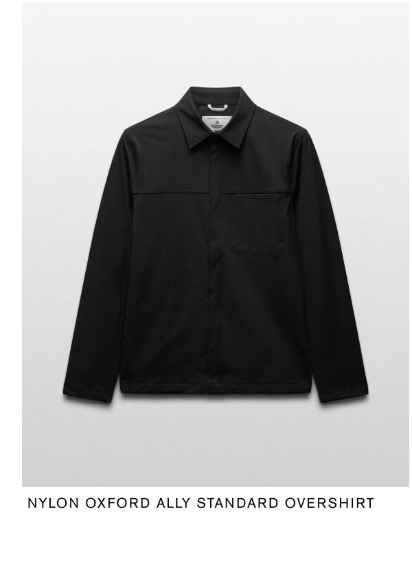 Nylon Oxford Ally Standard Overshirt