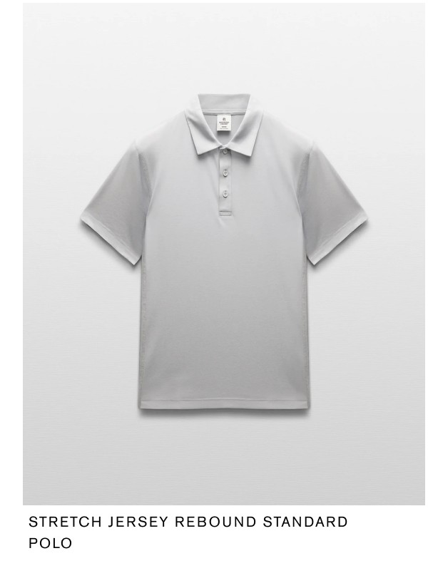 Stretch Jersey Rebound Standard Polo