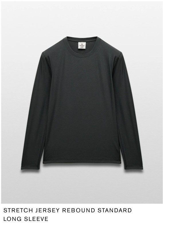 Stretch Jersey Rebound Standard Long Sleeve