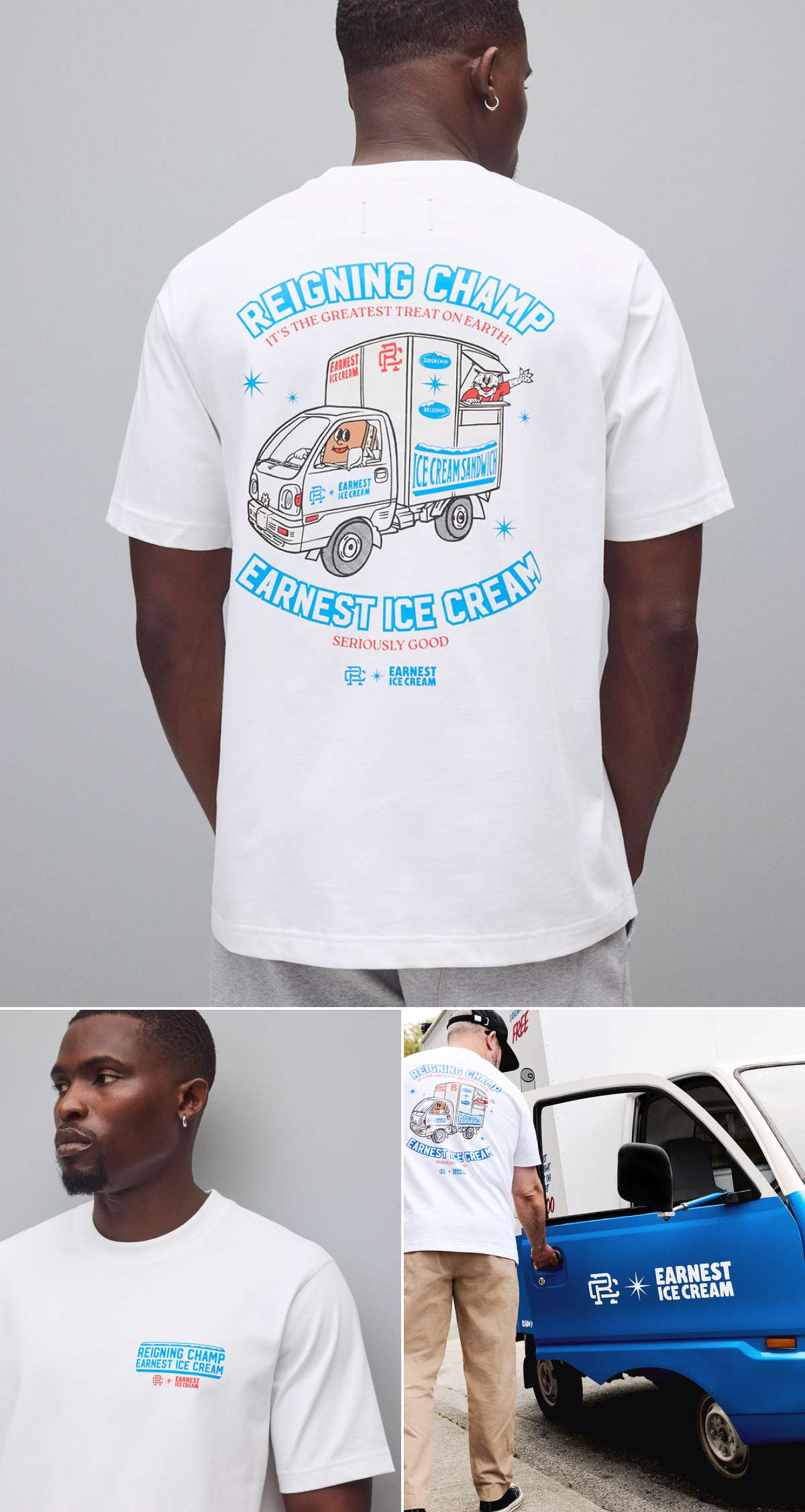 Now Serving: Reigning Champ x Earnest Ice Cream