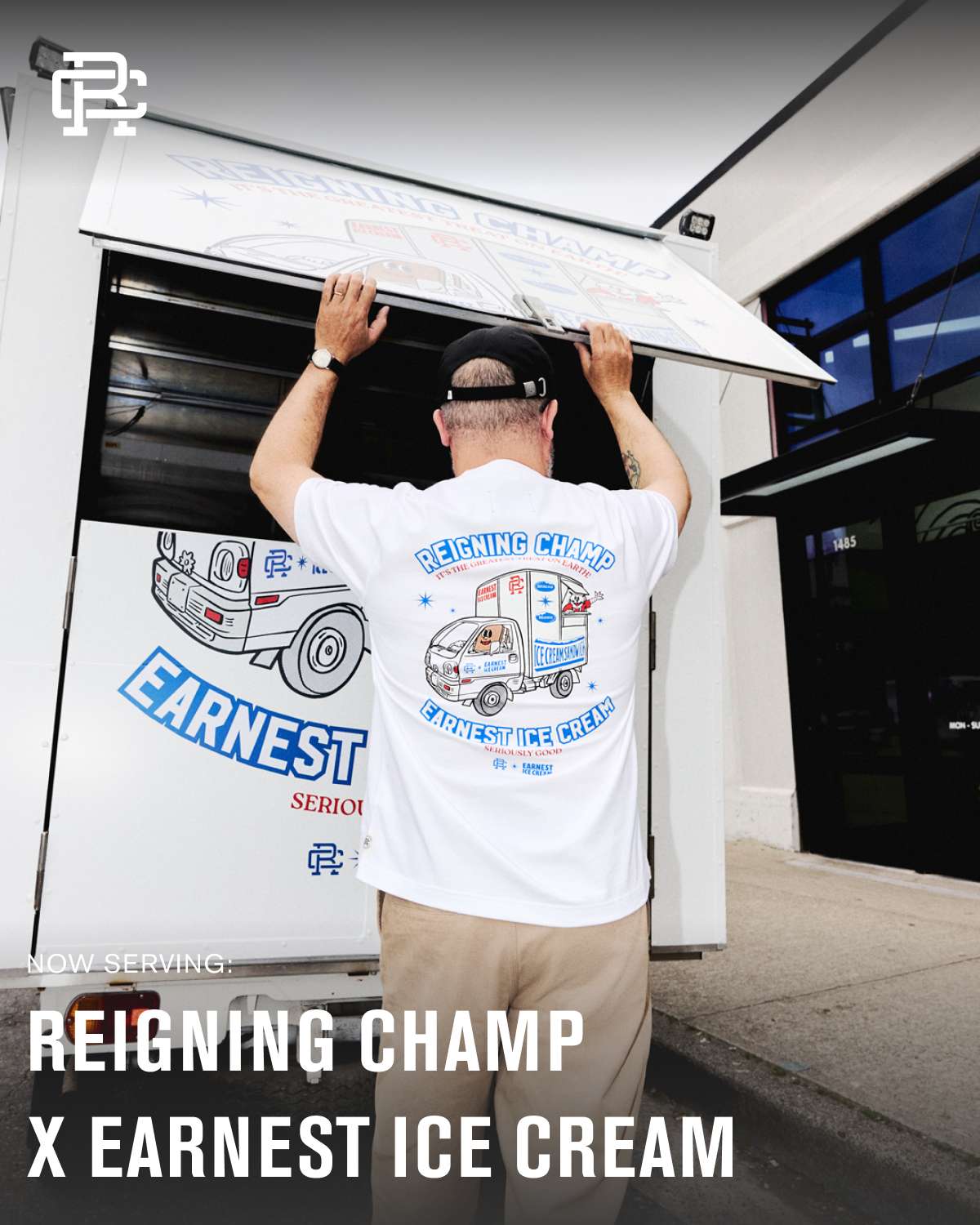 Now Serving: Reigning Champ x Earnest Ice Cream