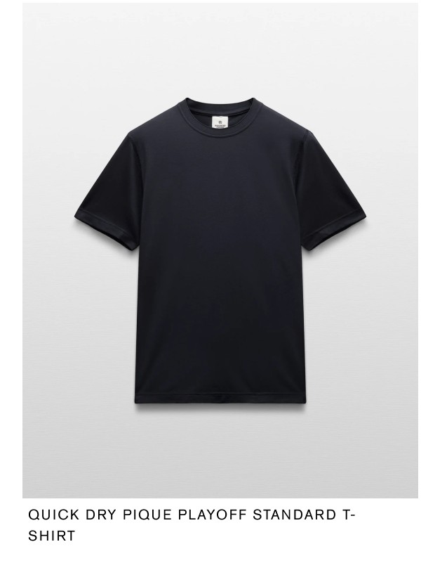 Quick Dry Pique Playoff Standard T-Shirt