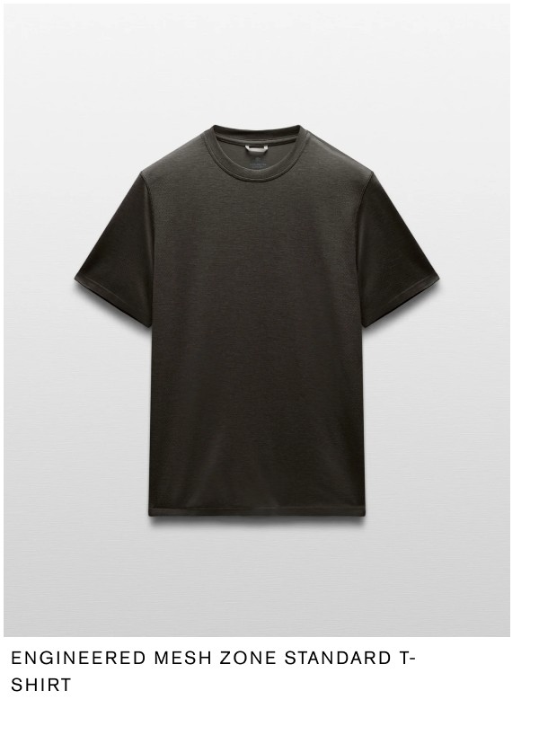 Engineered Mesh Zone Standard T-Shirt
