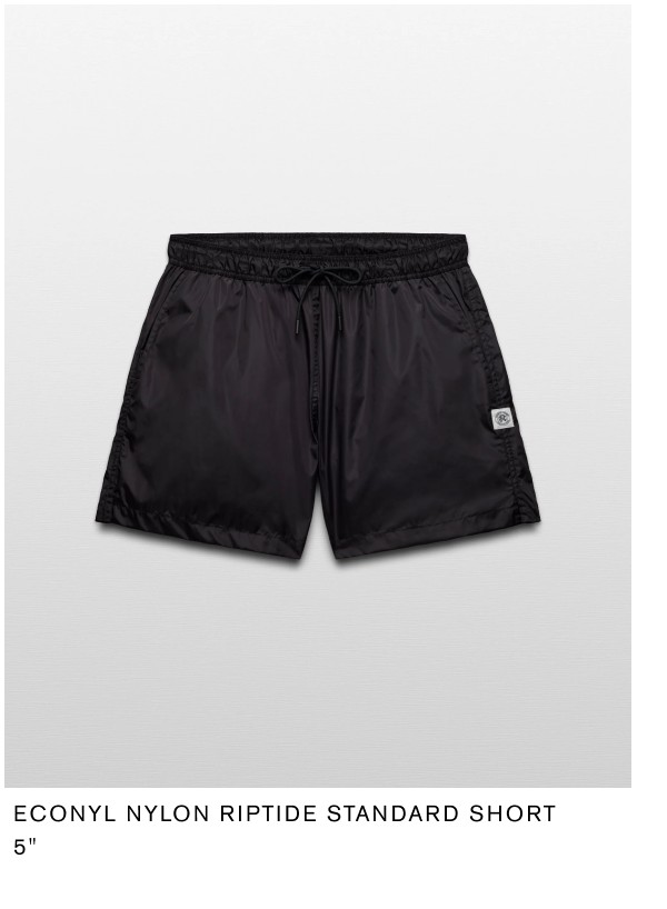 Econyl Nylon Riptide Standard Short 5"