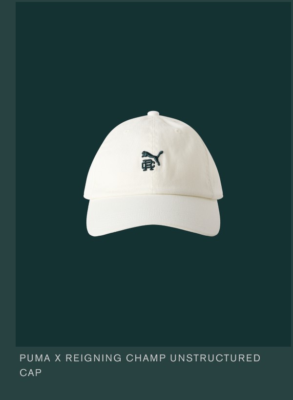 PUMA x Reigning Champ Unstructured Cap