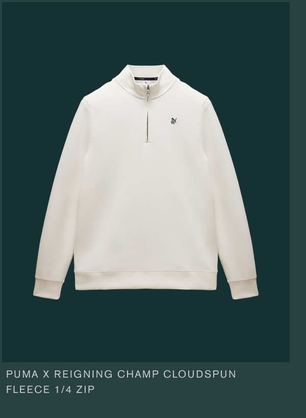 PUMA x Reigning Champ CLOUDSPUN Fleece 1/4 Zip