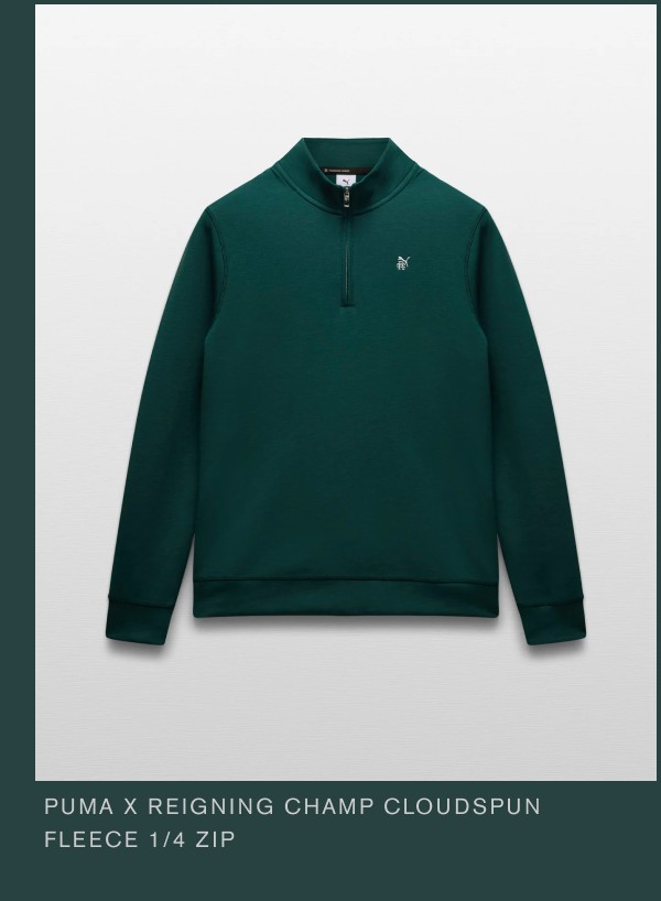 PUMA x Reigning Champ CLOUDSPUN Fleece 1/4 Zip